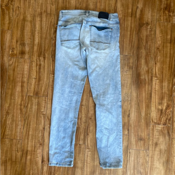 STEVES JEANS Men’s Blue Acid Wash Slim Jeans Denim Size 30x32 - Picture 9 of 13